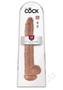 King Cock Dildo With Balls 14in - Caramel